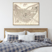 Amsterdam Canvas Afdruk (Insitu (Slaapkamer))