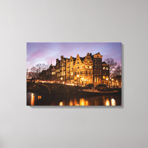 Amsterdam canvas afdruk