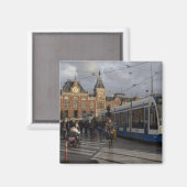 Amsterdam Centraal Station Magneet (Voorkant / Achterkant)