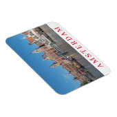 Amsterdam Central Station uitzicht fridge magnet Magneet (Rechterzijde)