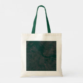 Amsterdam City Map Tote Bag Minimal Travel Design (Achterkant)