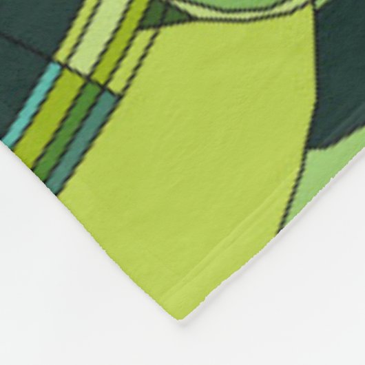 Amsterdam City Structure Map Fleece Deken (Hoek)