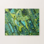 Amsterdam City Structure Map Legpuzzel (Horizontaal)