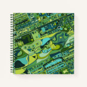 Amsterdam City Structure Map Notitieboek (Voorkant)