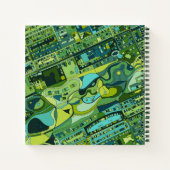 Amsterdam City Structure Map Notitieboek (Achterkant)