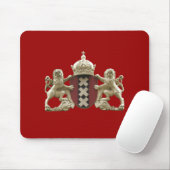 Amsterdam City Symbol Mousepad Muismat (Met muis)