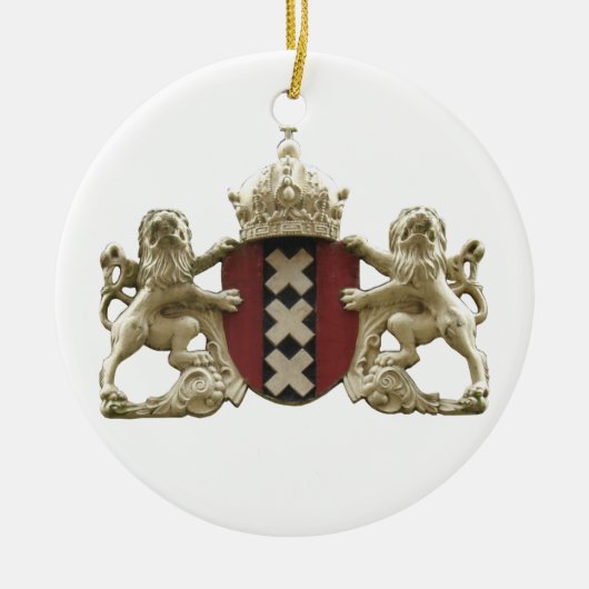 Amsterdam City XXX Nederlandse Lions Ornament (Voorkant)