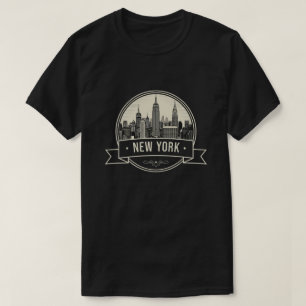 Amsterdam CityScape Skyline Travel T-shirt