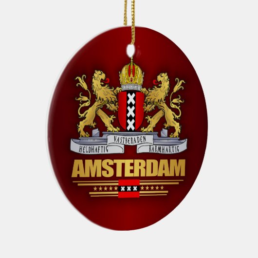 Amsterdam COA Keramisch Ornament (Rechts)