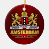 Amsterdam COA Keramisch Ornament (Voorkant)