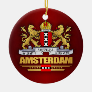 Amsterdam COA Keramisch Ornament
