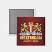 Amsterdam COA Magneet (Voorkant / Achterkant)