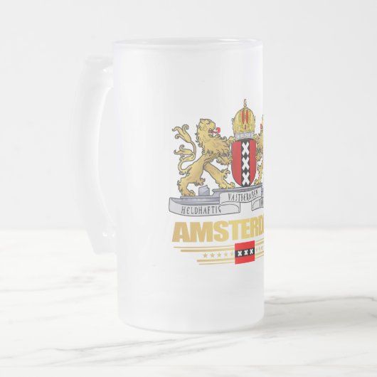 Amsterdam COA Matglas Bierpul (Voorkant links)