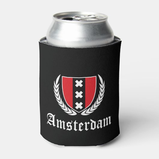 Amsterdam Crest Blikjeskoeler (Blikje Voorkant)