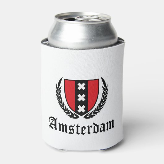 Amsterdam Crest Blikjeskoeler (Blikje Voorkant)