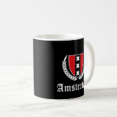 Amsterdam Crest Koffiemok (Voorkant rechts)