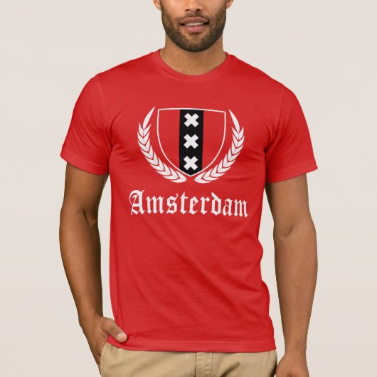 Amsterdam Crest T-shirt (Voorkant)
