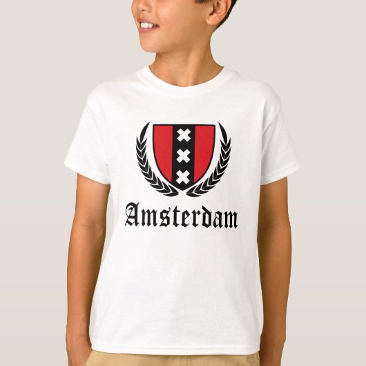Amsterdam Crest T-shirt (Voorkant)