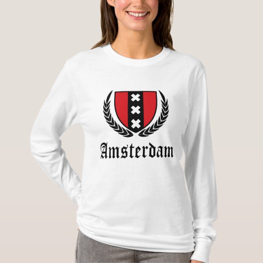 Amsterdam Crest T-shirt (Voorkant)