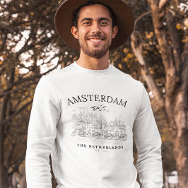 Amsterdam Cute Vintage Landscape Trui