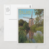 Amsterdam - De 1100 Roe Windmill.jpg Briefkaart (Voorkant / Achterkant)