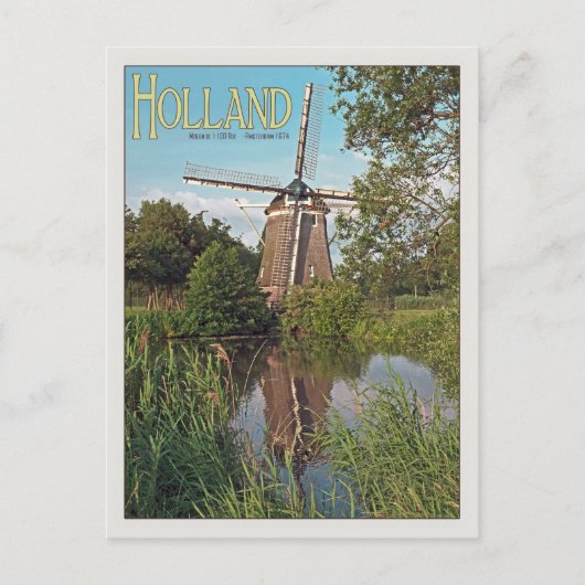 Amsterdam - De 1100 Roe Windmill.jpg Briefkaart (Voorkant)