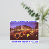 AMSTERDAM DE HOTTESTPLAATS BRIEFKAART (Staand voorkant)