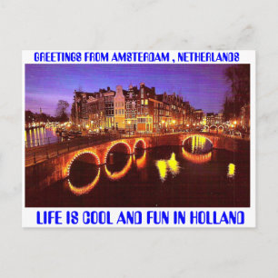 AMSTERDAM DE HOTTESTPLAATS BRIEFKAART