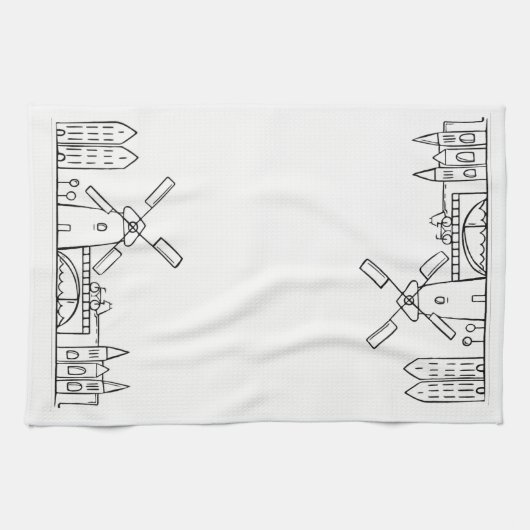 Amsterdam Dishtowel Theedoek (Horizontaal)