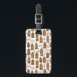 Amsterdam Dutch Houses Tulips Bikes Pattern White Bagagelabel<br><div class="desc">Decoreer je keuken met dit geweldige label. Het is een geweldig cadeau voor een reiziger! U kunt het aanpassen en tekst aan de achterkant, of uw monogram aan de voorzijde toevoegen. Ben zeker om een blik bij alle kleurenopties te nemen. Kijk in mijn winkel naar veel meer kleuren en patronen,...</div>