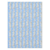 Amsterdam Dutch Houses Waterverf Village Blue Tafelkleed (Voorkant)