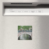 Amsterdam Fietsen Bridge Koelkast Magnet (Insitu (Vaatwasser))