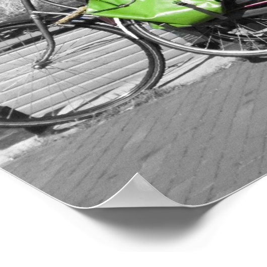 Amsterdam fietsen poster (Hoek)