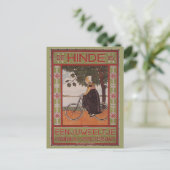 Amsterdam fietskunst Poster Briefkaart (Staand voorkant)