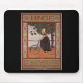 Amsterdam  fietskunst Poster Muismat (Voorkant)