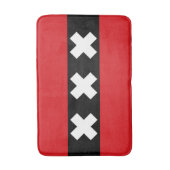 Amsterdam Flag Bath Mat (Voorkant Verticaal)