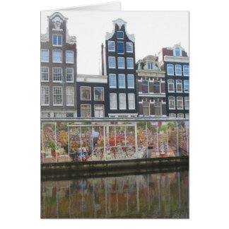 Amsterdam Flower Market (Bloemenmarkt)-fotokaart