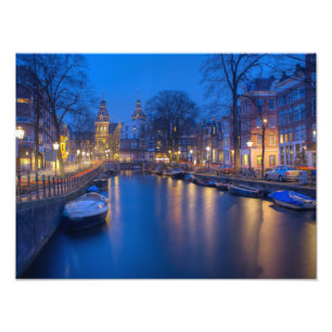 Amsterdam Foto Afdruk