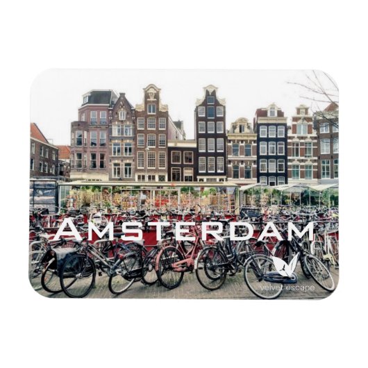 Amsterdam fridge magneet door Velvet Escape (Horizontaal)