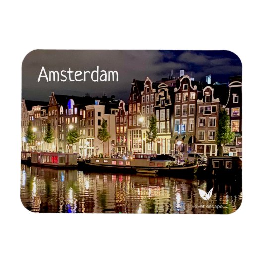 Amsterdam fridge magneet door Velvet Escape (Horizontaal)