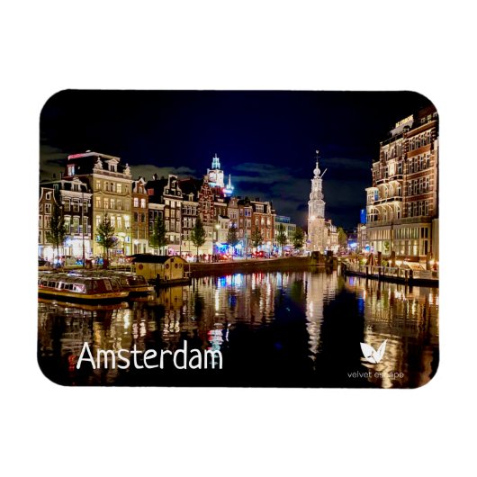 Amsterdam fridge magneet door Velvet Escape (Horizontaal)