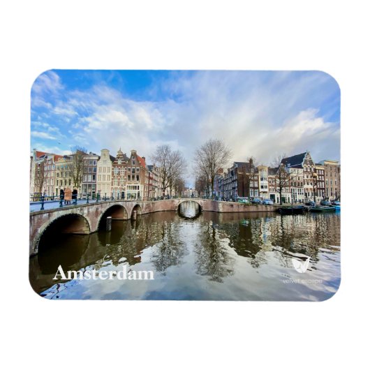 Amsterdam fridge magneet door Velvet Escape (Horizontaal)
