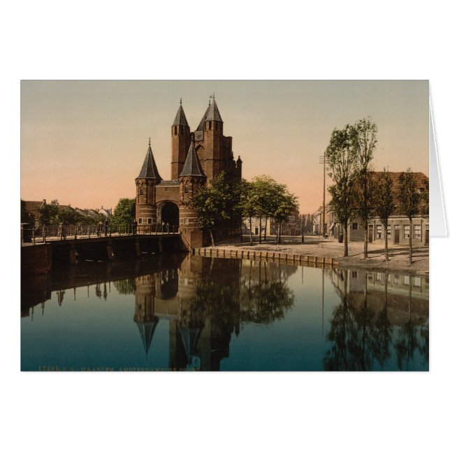 Amsterdam Gate, Haarlem, Nederland (Voorkant Horizontaal)