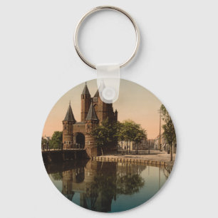 Amsterdam Gate, Haarlem, Nederland Sleutelhanger