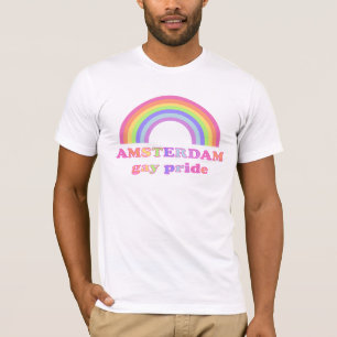 Amsterdam Gay Pride - Regenboog T-shirt