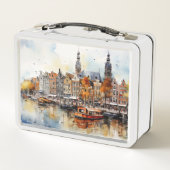 Amsterdam, gestrekte print (Achterkant)