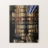 Amsterdam grachtenhuizen legpuzzel (Verticaal)