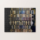 Amsterdam grachtenhuizen legpuzzel (Horizontaal)