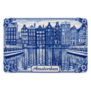Amsterdam grachtenhuizen magneet
