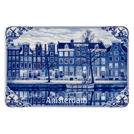 Amsterdam grachtenhuizen magneet